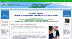 Desktop Screenshot of copyrighthouse.eu